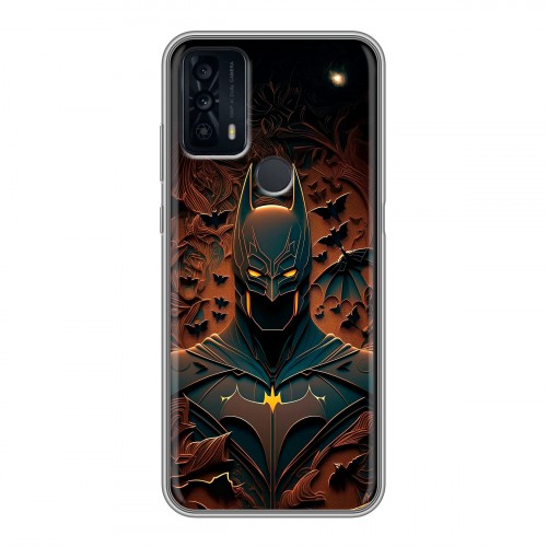 Дизайнерский силиконовый чехол для TCL 20B Batman Бэтмен
