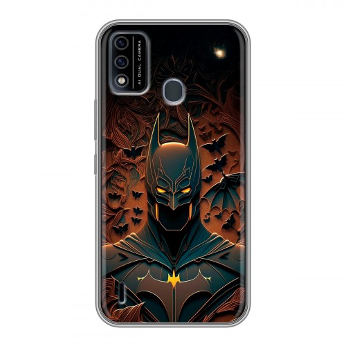 Дизайнерский силиконовый чехол для Itel A48 Batman Бэтмен