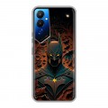 Дизайнерский силиконовый чехол для Tecno Pova 4 Batman Бэтмен