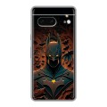 Дизайнерский силиконовый чехол для Google Pixel 7 Batman Бэтмен