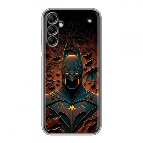 Дизайнерский силиконовый чехол для Samsung Galaxy A14 Batman Бэтмен
