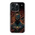Дизайнерский силиконовый чехол для Iphone 15 Pro Batman Бэтмен