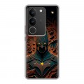 Дизайнерский силиконовый с усиленными углами чехол для Vivo V29 Batman Бэтмен