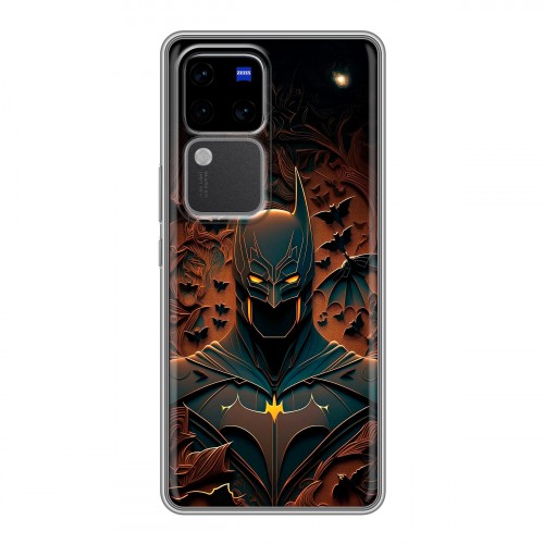 Дизайнерский силиконовый чехол для Vivo V30 Pro Batman Бэтмен