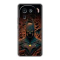 Дизайнерский силиконовый чехол для IQOO 12 Batman Бэтмен