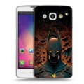 Дизайнерский пластиковый чехол для LG L60 Batman Бэтмен