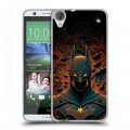 Дизайнерский силиконовый чехол для HTC Desire 820 Batman Бэтмен
