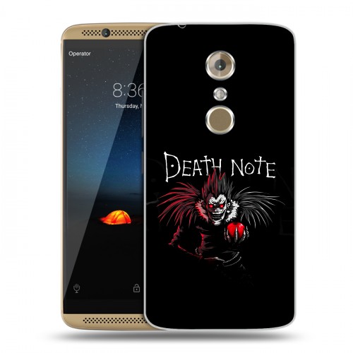 Дизайнерский пластиковый чехол для ZTE Axon 7 Death note Тетрадь смерти