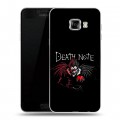 Дизайнерский пластиковый чехол для Samsung Galaxy C5 Death note Тетрадь смерти