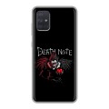 Дизайнерский силиконовый чехол для Samsung Galaxy A71 Death note Тетрадь смерти