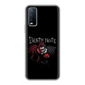 Дизайнерский силиконовый чехол для Vivo Y20 Death note Тетрадь смерти