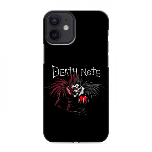 Дизайнерский силиконовый с усиленными углами чехол для Iphone 12 Mini Death note Тетрадь смерти