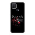 Дизайнерский силиконовый чехол для OPPO A15 Death note Тетрадь смерти