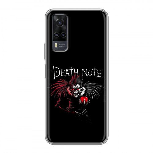 Дизайнерский силиконовый чехол для Vivo Y31 Death note Тетрадь смерти