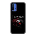 Дизайнерский силиконовый чехол для Xiaomi RedMi 9T Death note Тетрадь смерти