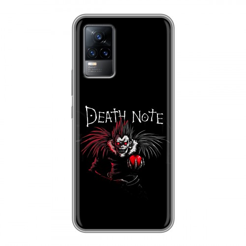 Дизайнерский силиконовый чехол для Vivo V21e Death note Тетрадь смерти