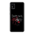 Дизайнерский силиконовый чехол для ZTE Blade A31 Death note Тетрадь смерти