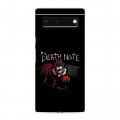 Дизайнерский силиконовый чехол для Google Pixel 6 Death note Тетрадь смерти