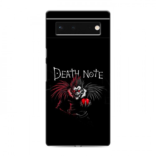 Дизайнерский силиконовый чехол для Google Pixel 6 Death note Тетрадь смерти