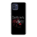 Дизайнерский силиконовый чехол для Samsung Galaxy A03 Death note Тетрадь смерти