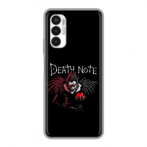Дизайнерский силиконовый чехол для Tecno Pova 3 Death note Тетрадь смерти