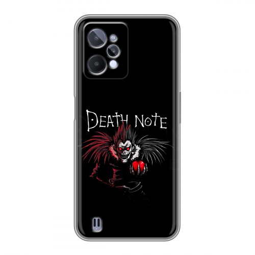 Дизайнерский силиконовый чехол для Realme C31 Death note Тетрадь смерти
