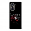 Дизайнерский силиконовый с усиленными углами чехол для Huawei Nova 10 Death note Тетрадь смерти