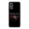 Дизайнерский пластиковый чехол для OPPO A17 Death note Тетрадь смерти