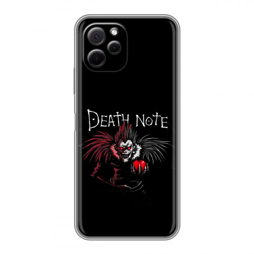 Дизайнерский силиконовый с усиленными углами чехол для Huawei Nova Y61 Death note Тетрадь смерти
