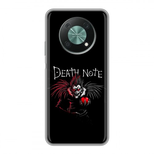 Дизайнерский силиконовый чехол для Huawei Nova Y90 Death note Тетрадь смерти
