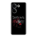 Дизайнерский пластиковый чехол для Tecno Camon 20 Death note Тетрадь смерти