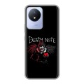 Дизайнерский силиконовый чехол для Vivo Y11 (2023) Death note Тетрадь смерти