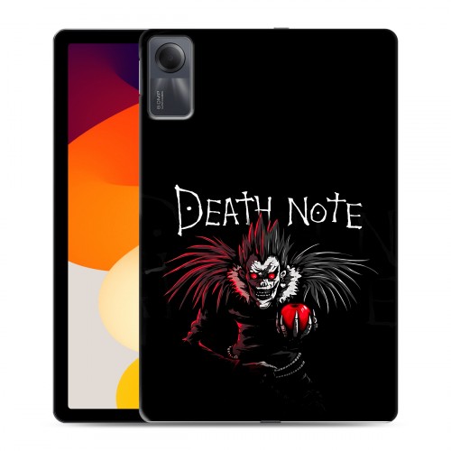 Дизайнерский силиконовый чехол для Xiaomi RedMi Pad SE Death note Тетрадь смерти