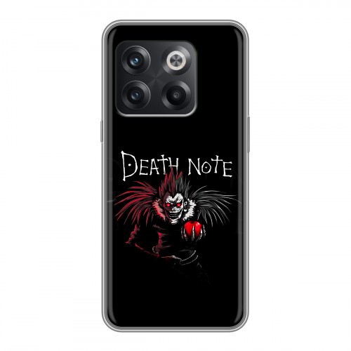 Дизайнерский силиконовый чехол для OnePlus 10T Death note Тетрадь смерти