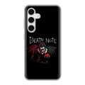 Дизайнерский силиконовый чехол для Samsung Galaxy S24 Death note Тетрадь смерти