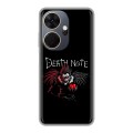 Дизайнерский силиконовый чехол для Itel P55 Plus Death note Тетрадь смерти