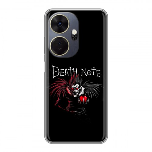 Дизайнерский силиконовый чехол для Itel P55 Plus Death note Тетрадь смерти