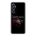Дизайнерский силиконовый чехол для Realme C65 Death note Тетрадь смерти