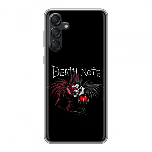 Дизайнерский силиконовый чехол для Samsung Galaxy M55 Death note Тетрадь смерти