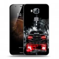 Дизайнерский пластиковый чехол для Huawei G8 BMW БМВ
