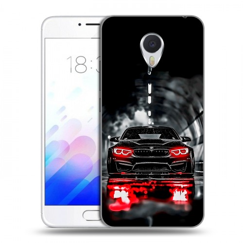Дизайнерский пластиковый чехол для Meizu M3E BMW БМВ