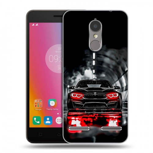 Дизайнерский пластиковый чехол для Lenovo K6 BMW БМВ