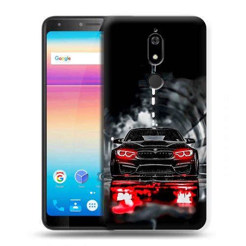 Дизайнерский силиконовый чехол для BQ Space X BMW БМВ