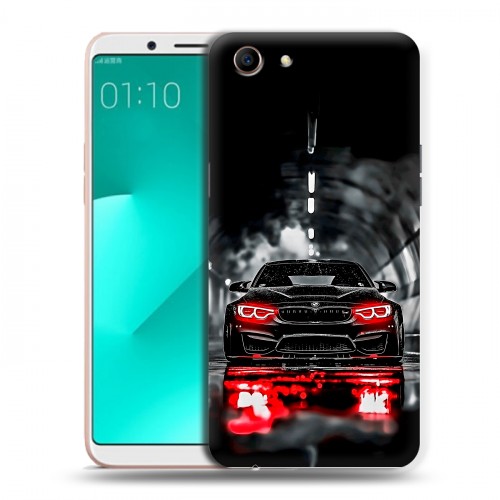 Дизайнерский пластиковый чехол для OPPO A83 BMW БМВ
