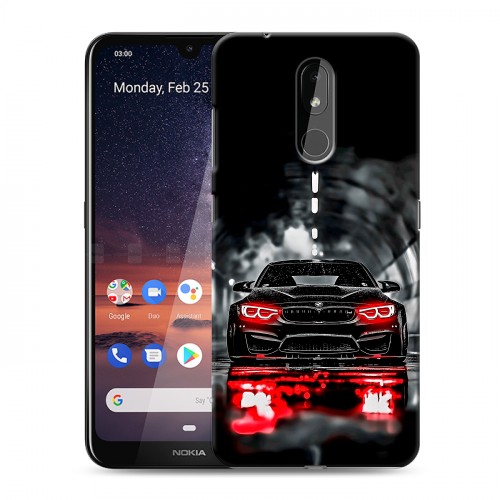 Дизайнерский силиконовый чехол для Nokia 3.2 BMW БМВ