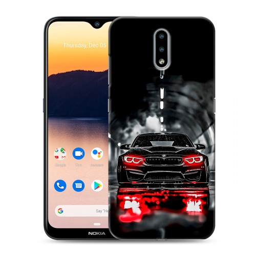 Дизайнерский силиконовый чехол для Nokia 2.3 BMW БМВ