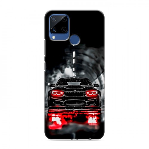Дизайнерский пластиковый чехол для Realme C15 BMW БМВ