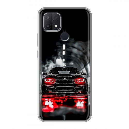 Дизайнерский силиконовый чехол для OPPO A15 BMW БМВ