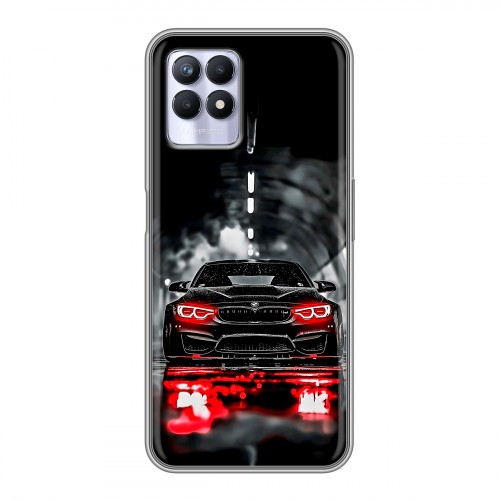 Дизайнерский силиконовый чехол для Realme 8i BMW БМВ