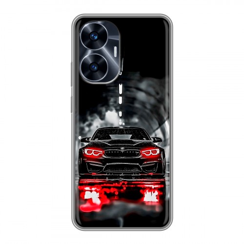 Дизайнерский силиконовый чехол для Realme C55 BMW БМВ